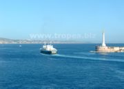 Stretto e porto di Messina
