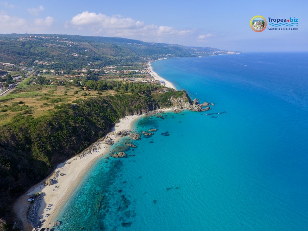 Il tratto costiero di Zambrone le spiagge di Zambrone vicino a Tropea in Calabria