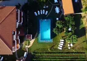 Piscina del residence Pantaleo